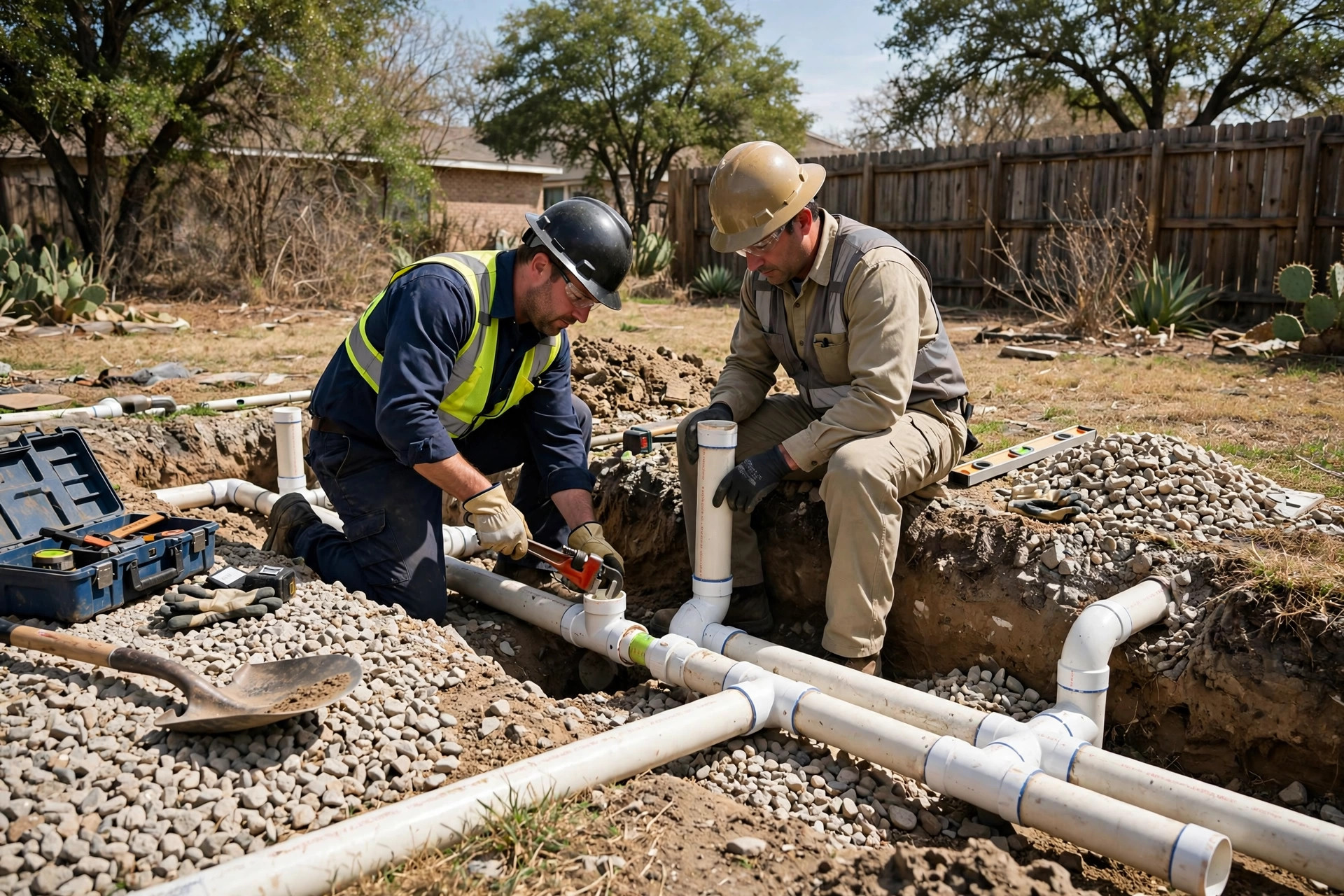 Septic system repair in Tyler TX